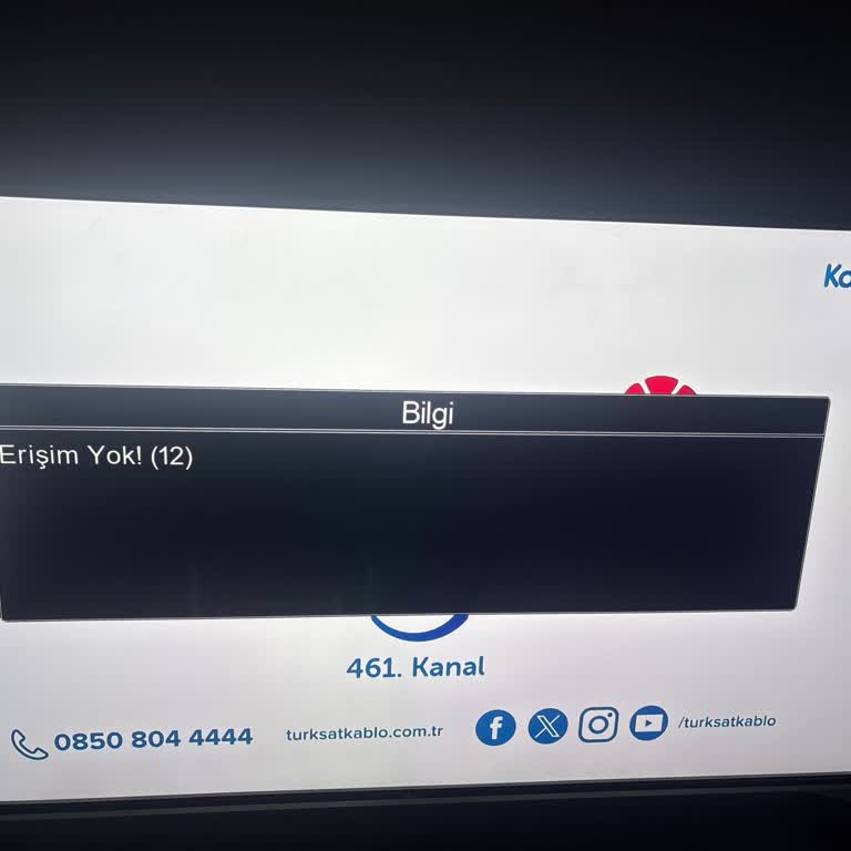 Kablo TV Erişim Sorunu: İlgisizlik Ve Hizmet Kesintisi