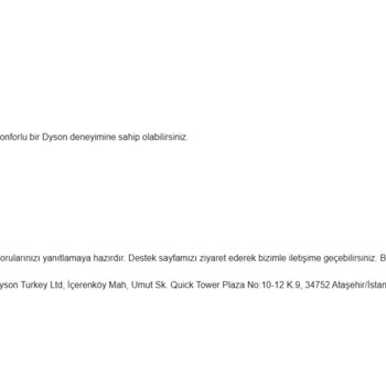 Dyson Fatura Krizi: Müşteri Hizmetleri Hayal Kırıklığı