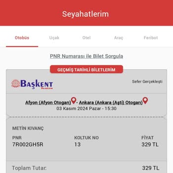 İade Edilmeyen Bilet Ücreti Ve Çözülmeyen Mağduriyet