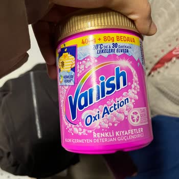 Leke Çıkartıcı Renkli Kıyafetleri Mahvediyor
