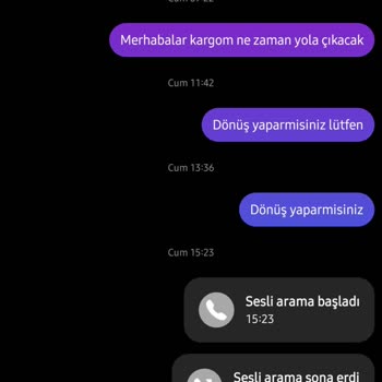 Sipariş Sonrası İletişim Kesintisi Ve Maddi Kayıp