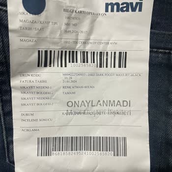 Pantolonların Hızla Yıpranması Ve Renk Solması Sorunu