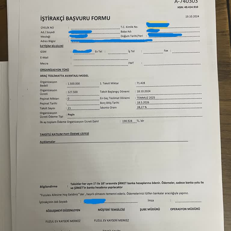Para İadesi Gecikmesi Ve Sözleşme Sorunu