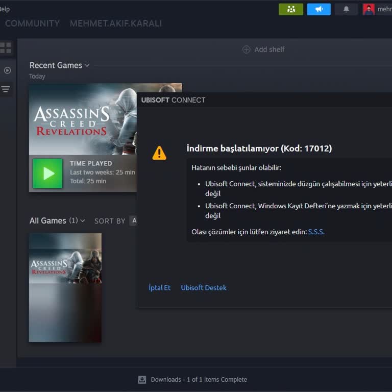 Geforce Now'da Kod 17012 Hatası Sorunu