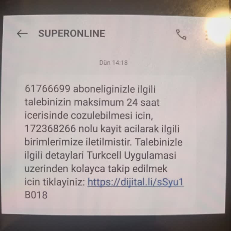 Superonline Şehir Merkezinde İnternet Kesintisi Ve İlgisizlik