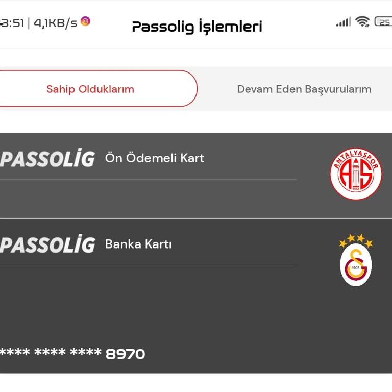 Passolig Kartı Teslimatı Ve İptal Sorunu