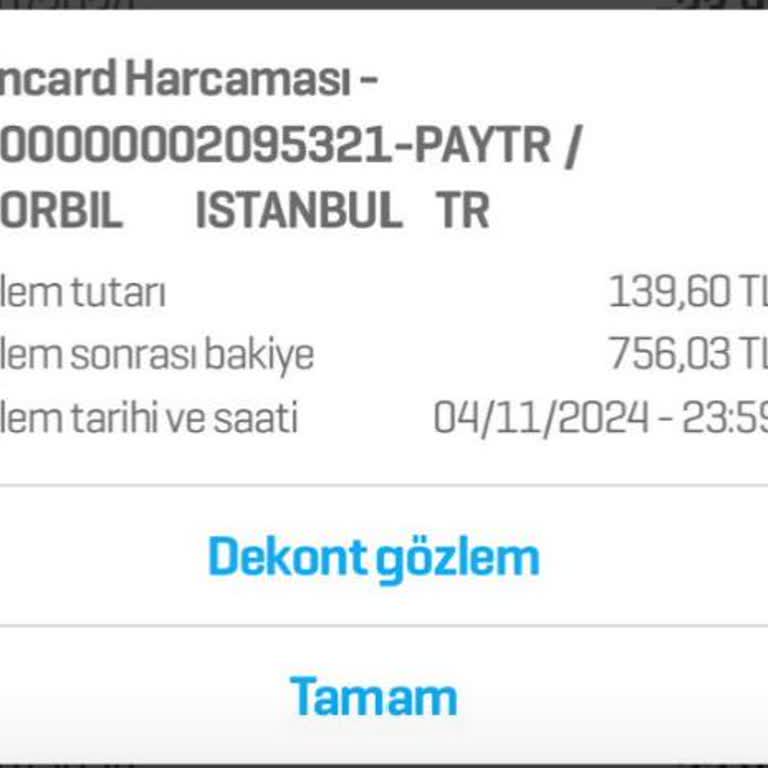 Ödeme İşlemi Başarısızlığı Ve Sistemsel Hata