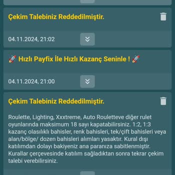 Nesine Casino'da Kazancım Silindi