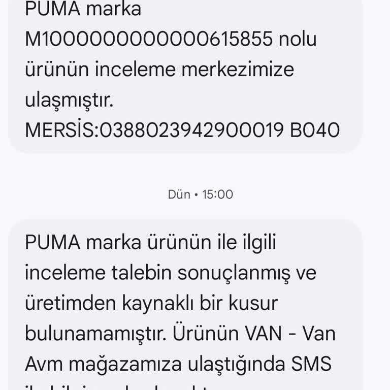Puma Ayakkabıda Üretim Hatası Ve Yetersiz Müşteri Hizmeti