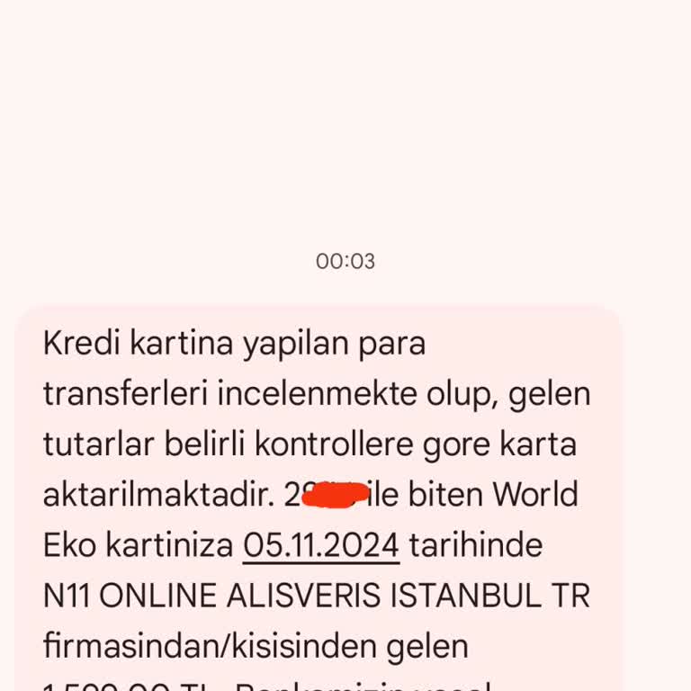 N11 Alışveriş İadesinde Yapı Kredi Bankası Mağduriyeti