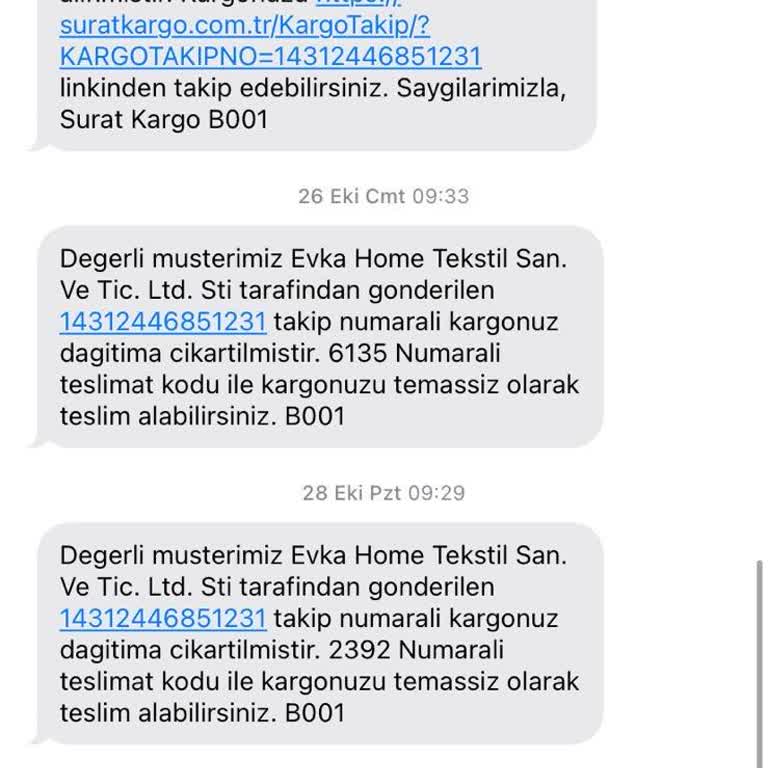 Kargo Teslimatında Yaşanan Sorun Ve Yanıltıcı Bilgilendirme