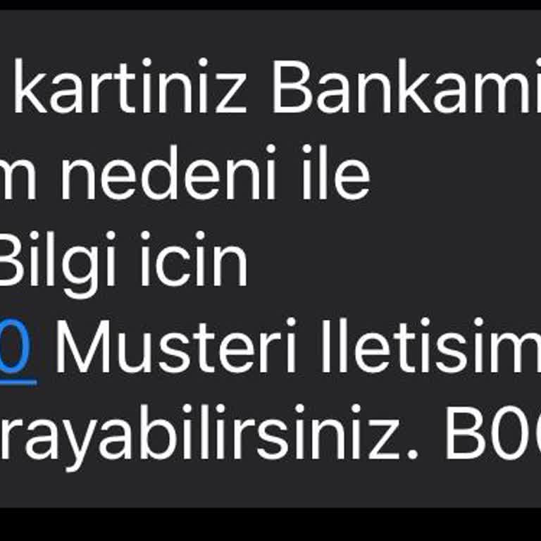 Banka Kartım Yanlışlıkla Kapatıldı, Mağdurum