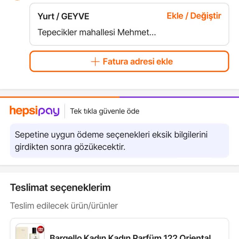Ödeme Seçenekleri Sorunu