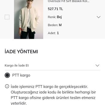 DeFacto Uygulamasında İade Sorunu