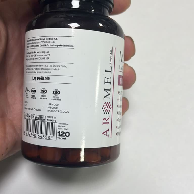 Tarihi Geçmiş Melatonin Tablet Siparişi