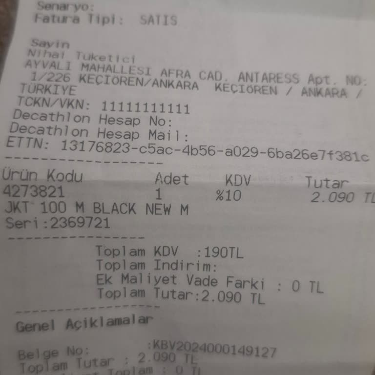 Müşteri Hizmetleri Ve Stok Sorunu: Mağduriyetim Giderilsin!