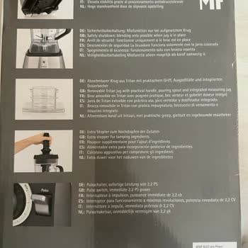 WMF Blender Tamir Sorunu Ve Enplus Garanti Desteği Eksikliği