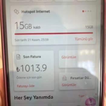 Beklenmedik Faturalı Hat Şoku