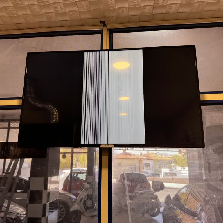 Yeni Televizyonumda Beyaz Çizgiler Sorunu
