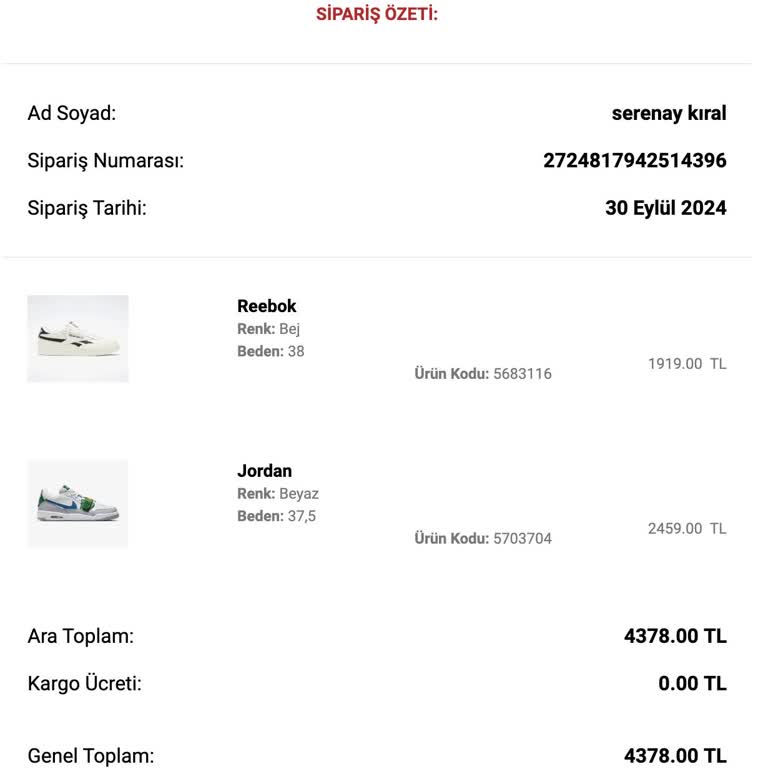 Kayıp Ayakkabı Ve İlgisiz Süreç