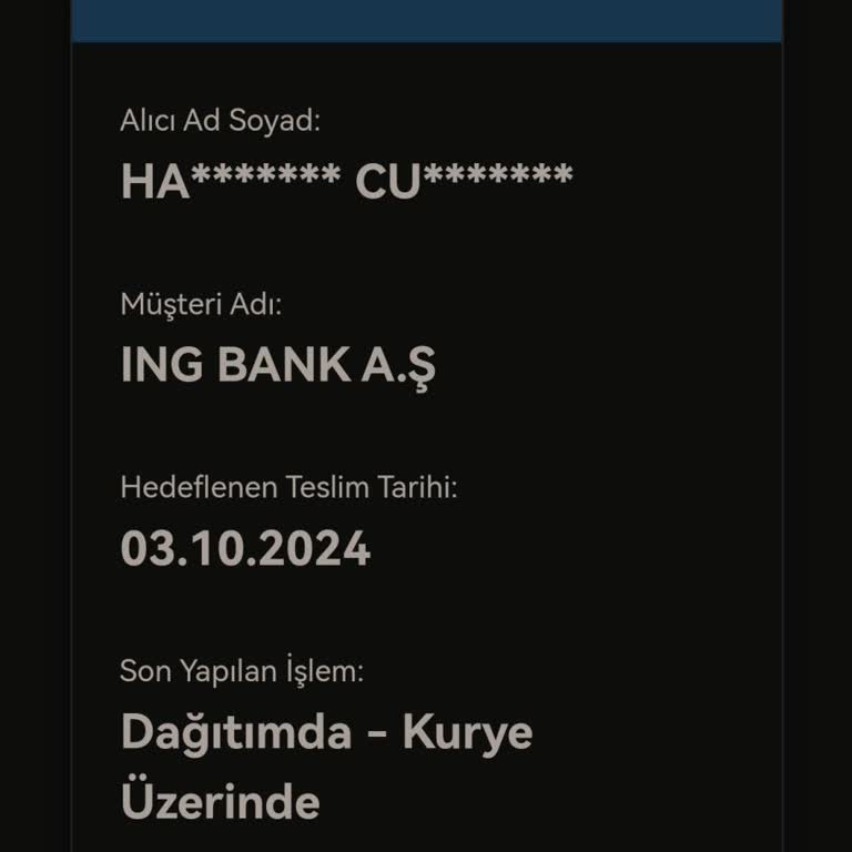 Teslim Edilmeyen Gönderi: 3 Aylık Bekleyiş
