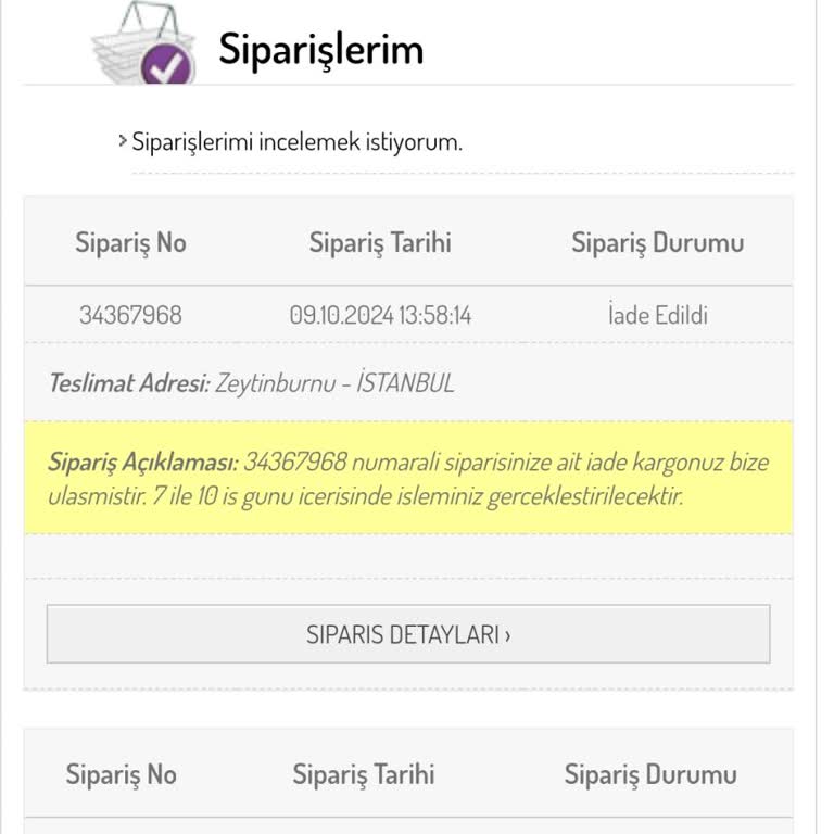 Yanıltıcı Ürün Ve İade Sorunu