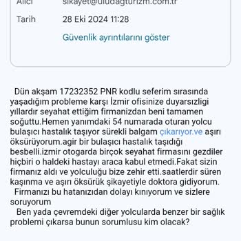 Uludağ Turizm'de Bulaşıcı Hastalık Taşıyan Yolcu Krizi