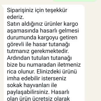 Uygunpet.com.tr'den Sipariş Edilen Kedi Maması Teslim Edilmedi