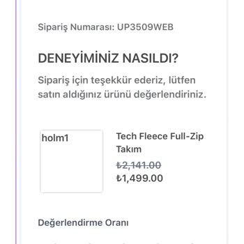 İade Edilen Ürün İçin Yanıtsız Kalan Değişim Talebi
