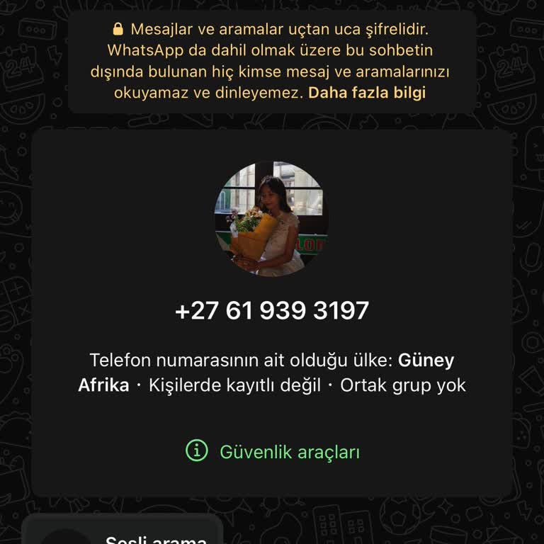 Güney Afrika'dan Gelen Gizemli Arama: WhatsApp Güvenliği Tehlikede!