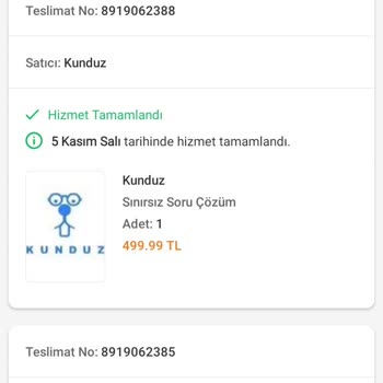 Trendyol'dan Aldığım Eğitim Programında İade Sorunu