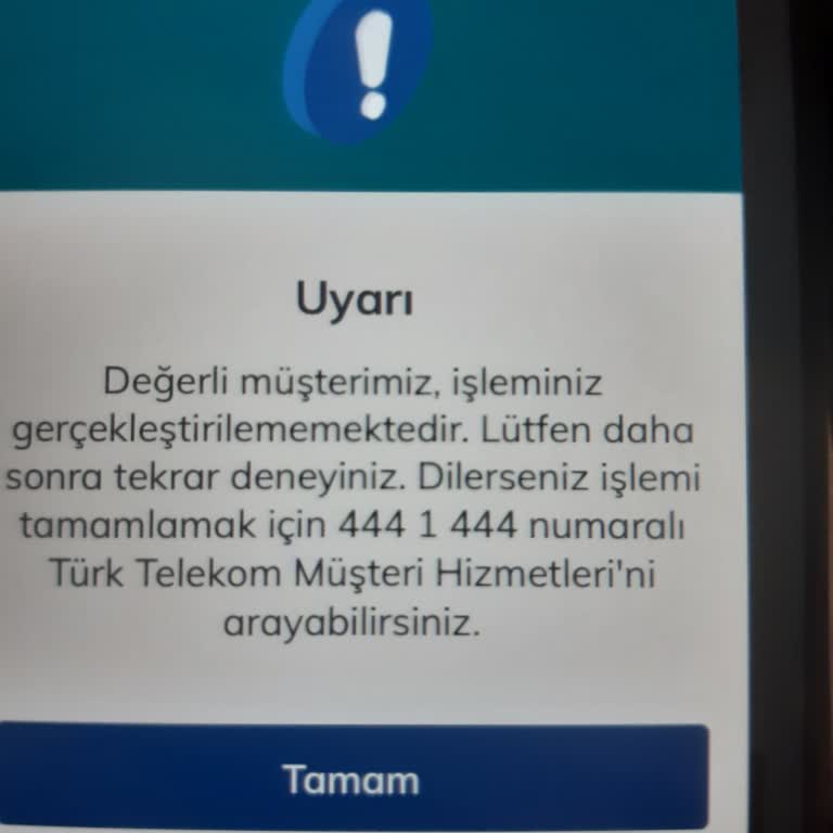 Türk Telekom Fatura Gecikmesi Ve Çözüm Sorunu