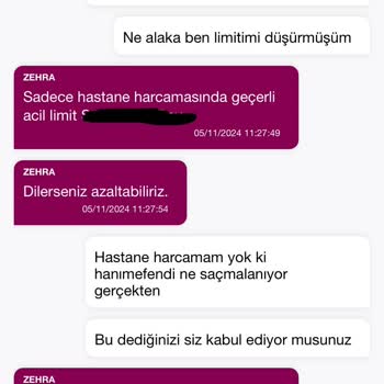 Kredi Kartı Limiti Ve Ekstre Sorunu
