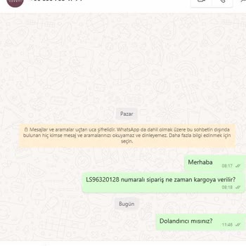 Kargoya Verilmeyen Bebek Kıyafeti Ve İletişim Sorunları