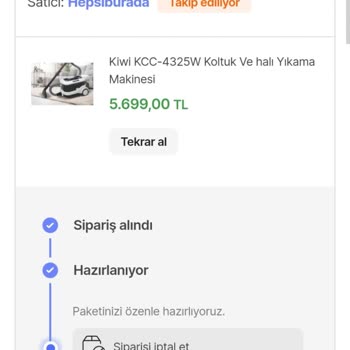 Ürün Fiyat Düşüşü Ve İptal Sorunu