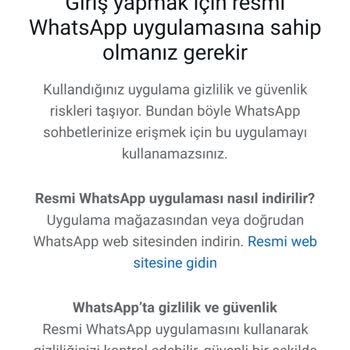 WhatsApp Giriş Sorunu: Telefonumdan Erişim Sağlayamıyorum