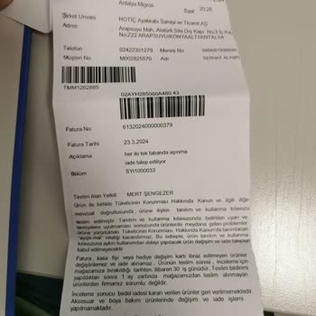 Ayakkabı Değişim Talebinin Reddedilmesi Ve Müşteri Memnuniyetsizliği