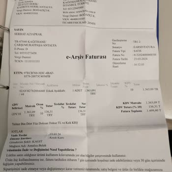 Ayakkabı Değişim Talebinin Reddedilmesi Ve Müşteri Memnuniyetsizliği