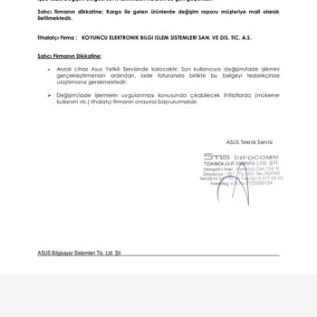 Garanti Sürecinde Modem Değişimi Sorunu