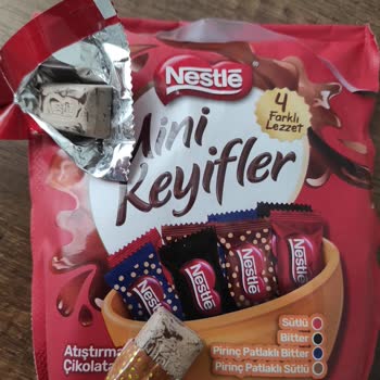 Bozuk Nestle Mini Keyifler Çikolatası Hayal Kırıklığı Yarattı