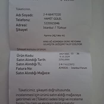 Dikiş Hatası Olan Pantolonlar Ve İade Mücadelesi