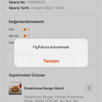 Dışarıdan Söylenen Yemeğin Hayal Kırıklığı