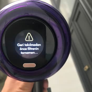 Dyson V12'nin Sürekli Filtre Uyarısı Sorunu