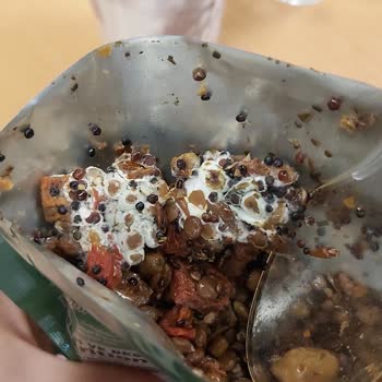 Yayla Kapalı Paket İçinde Küflenen Yayla Hazır Salata!
