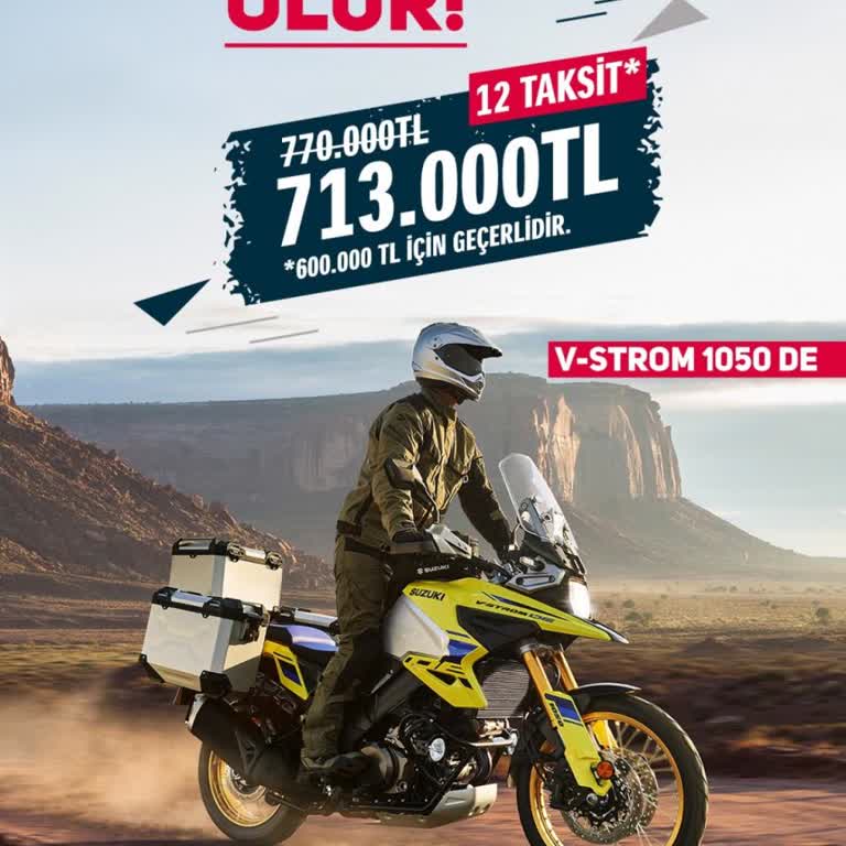 Suzuki V-Strom 1050 Kampanyası Yanıltmacası