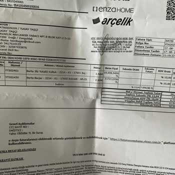 Enza Home Koltuk Takımında Kumaş Sorunu Ve Yetersiz Destek