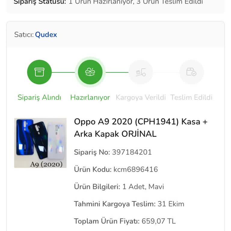Çiçek Sepeti'nde Teslim Edilmeyen Ürün Ve İptal Sorunu
