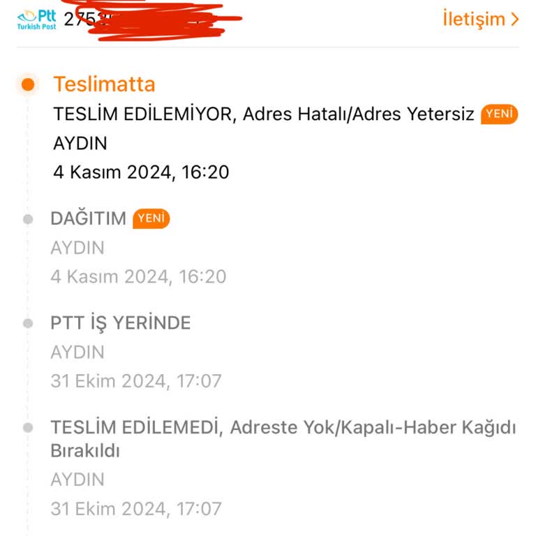 PTT Kargo'nun Yanıltıcı Dağıtım Uygulamaları