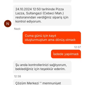 Pişmemiş Pizza Ve İade Sorunu: Tam Bir Kaos