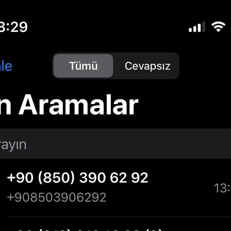 08503906292 Anket Adı Altında Şüpheli Arama!